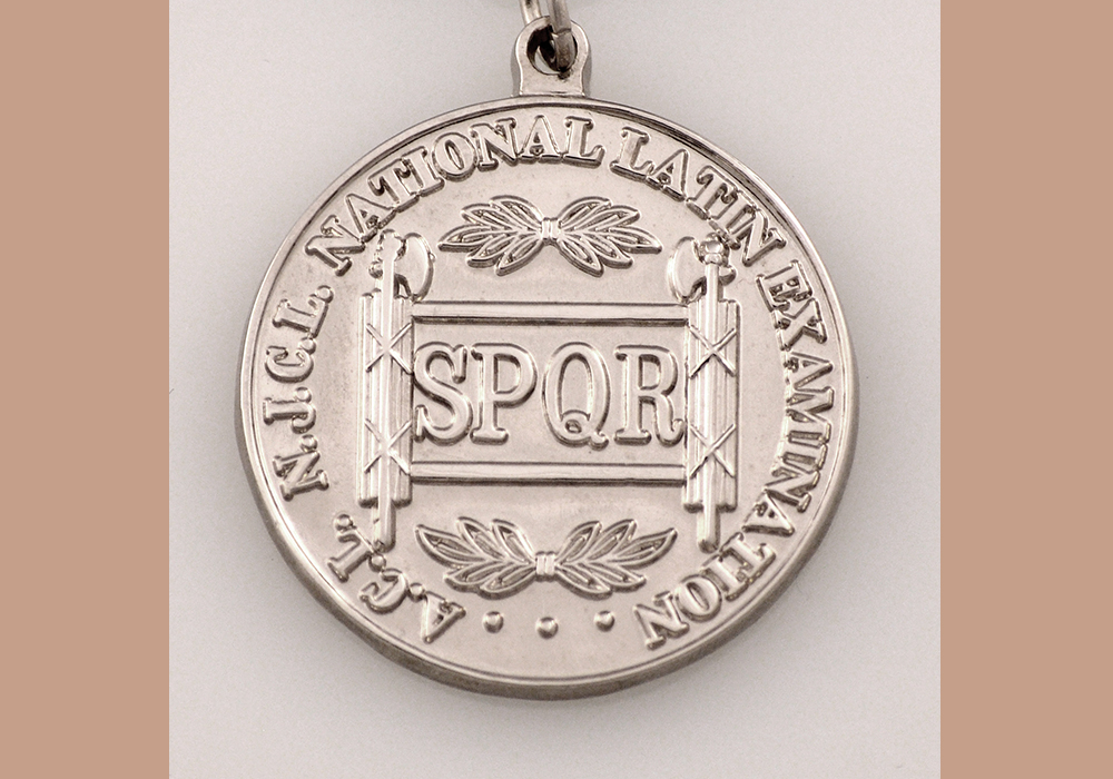 Latin Exam Honors medal