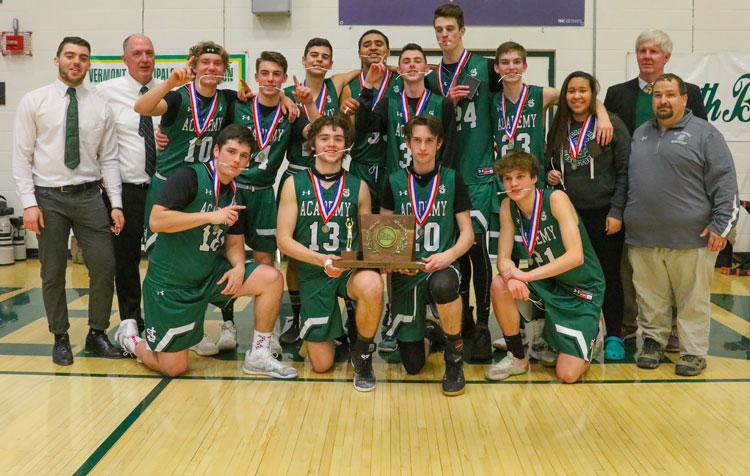 Vermont Division I Champion Hilltoppers team.