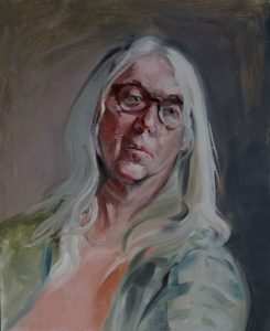 Florence Darling's "Self Portrait with Glasses"