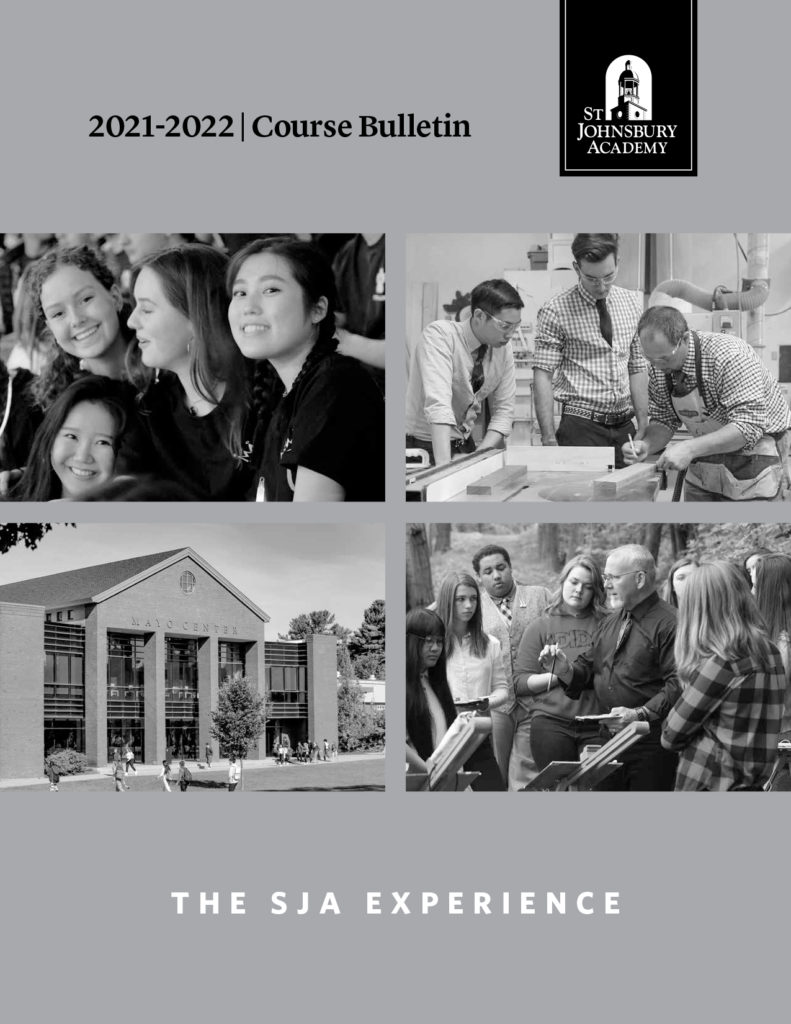 Cover of the 2021-2022 Course Bulletin