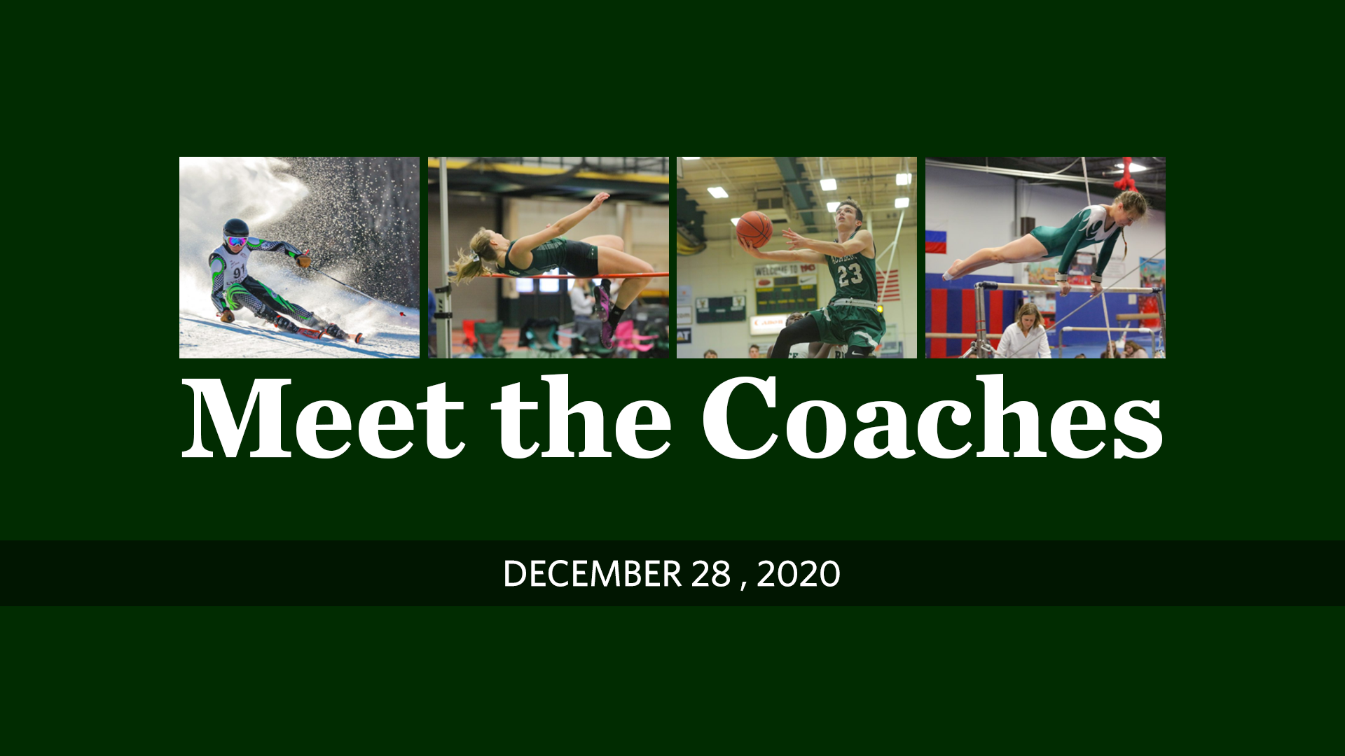 Meet the Coaches video slide