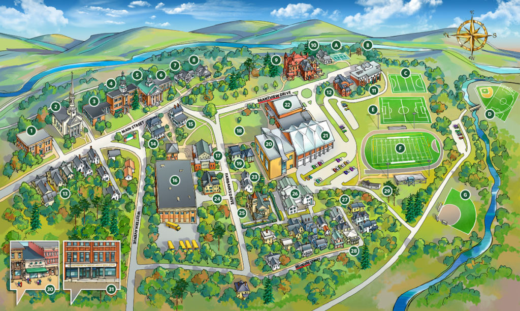 Campus Directory (Map) - St. Johnsbury Academy