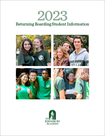 Returning Boarding student booklet cover