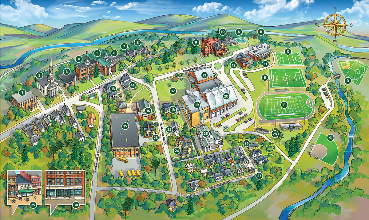 campus map
