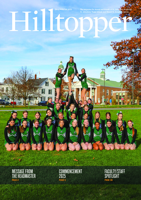alumni magazine cover