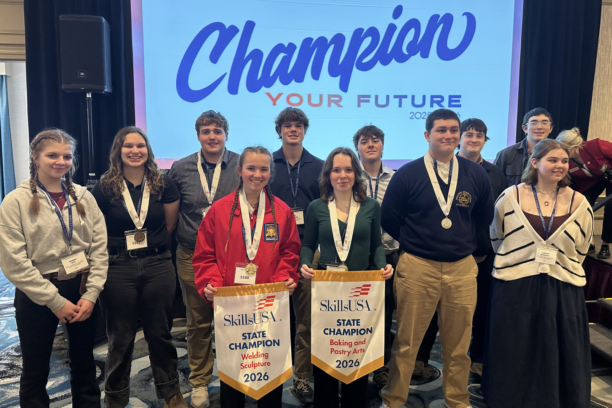 Vermont SkillsUSA winners
