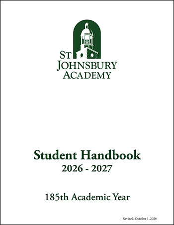 thumbnail for student handbook.